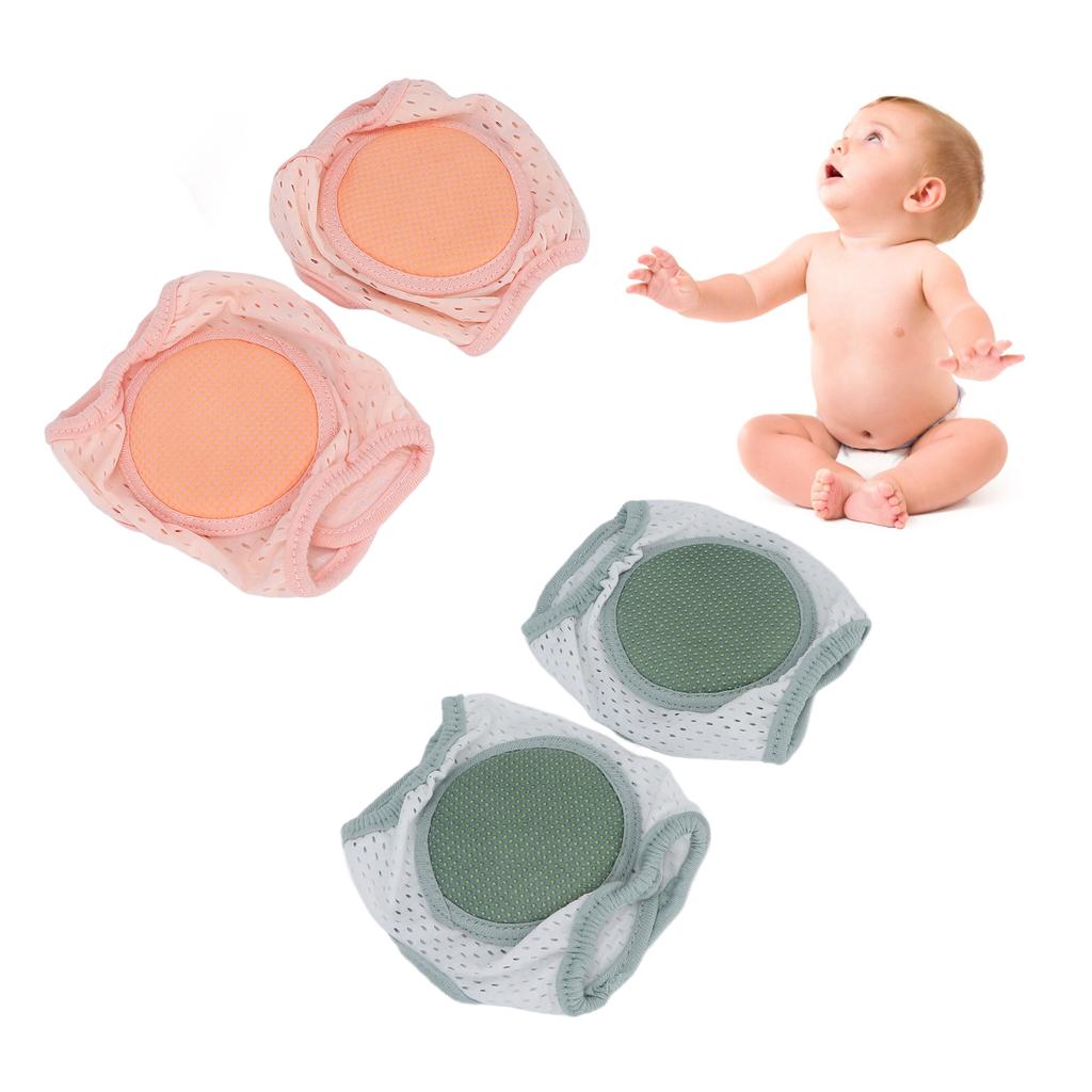 Наколенники для ползания, противоскользящие, утолщающиеся, детские наколенники для ползания для младенцев