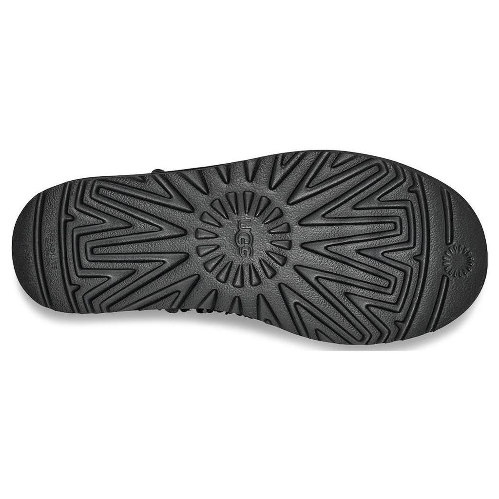 UGG Ультрамини Босоножки с Крупными Блестками 'Черный' Женские 1135060-BLK