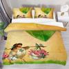 Пододеяльник с изображением курицы размера King Queen и акварельного петуха для детей, подростков и взрослых, одеяло из полиэстера с изображением сельскохозяйственных животных