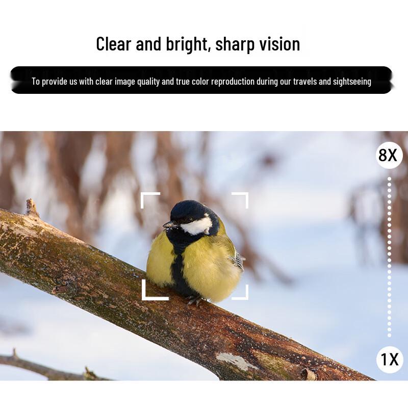 Miflame Variable Zoom HD Monocular Telescope