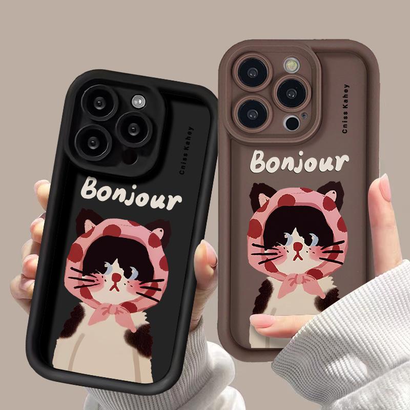 Phone Case for iPhone 11 13 12 14 15 16 Pro Max XR XS Samsung A15 A55 A05 Redmi 12 13C OPPO A16 A18 A60 Reno 11 Vivo Y17S Y12 Infinix Note 40 Smart 8