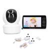 Baby Monitor 5 Inch Display Remote Access Pan Tilt Zoom Camera Night Vision 2 Way Audio Monitor
