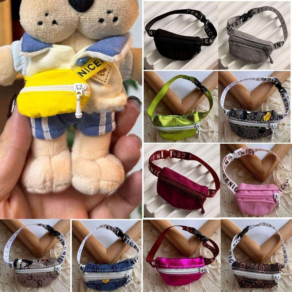 Fashion Cotton Dolls Candy Color Casual Storage Bags for 10cm Cotton Dolls/for 13cm Animal Doll