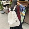 White Black Red Blue Backpack Large Capacity Nylon Backpack Student Backpack