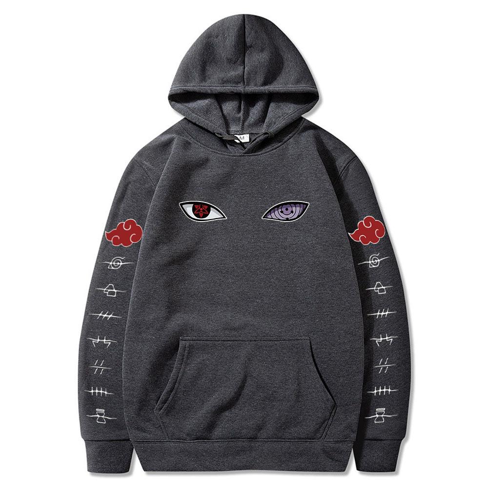 Наруто Косплей Толстовка Harajuku Толстовки Мужские хлопковые толстовки