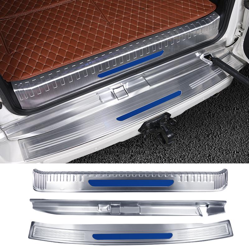 2010-2023 For Toyota Land Cruiser Prado 150 Threshold Modification Accessories Luggage Tail Door Guard Board Door Protector J15