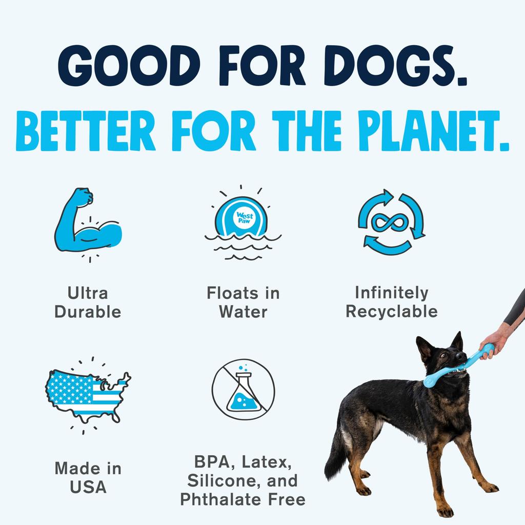 Игрушка для собак West Paw Zogoflex Echo Zwig Melon (оранжевый)