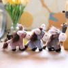 12 см милый маленький ослик кулон брелок плюшевая игрушка кукла кулон сумка украшение игрушка подвеска украшение подарок для детей