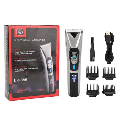 Электрическая машинка для стрижки волос USB перезаряжаемая с низким уровнем шума, высокая точность, мужские машинки для стрижки волос для лица