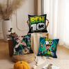American C-Cartoon B-Ben 10 Cute Cushion Cover Inches Farmhouse Decor Home Throw Pillow Covers For Couch Decorations