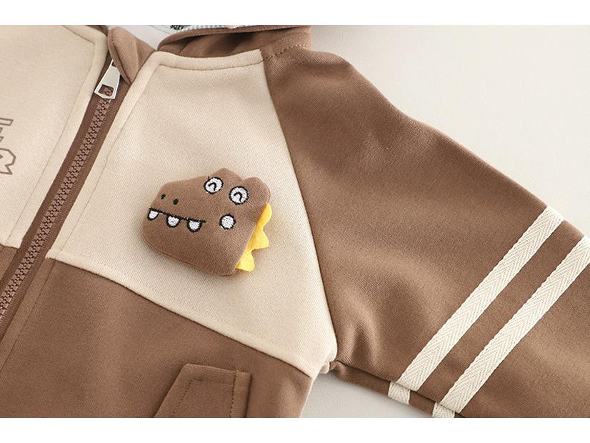 Детский мультяшный худи, спортивный костюм-тройка - повседневная одежда на весну/осень
