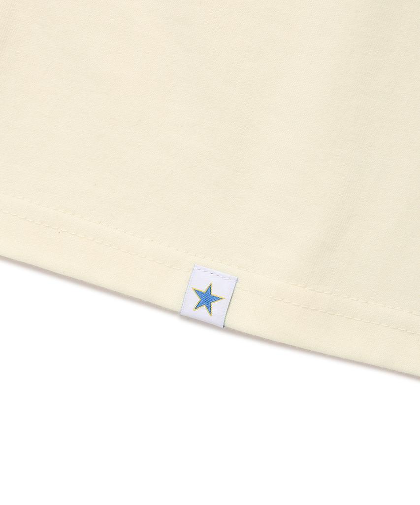 CAVISH Футболка с коротким рукавом Symphony Ss Cream(Cv2Emut520B)