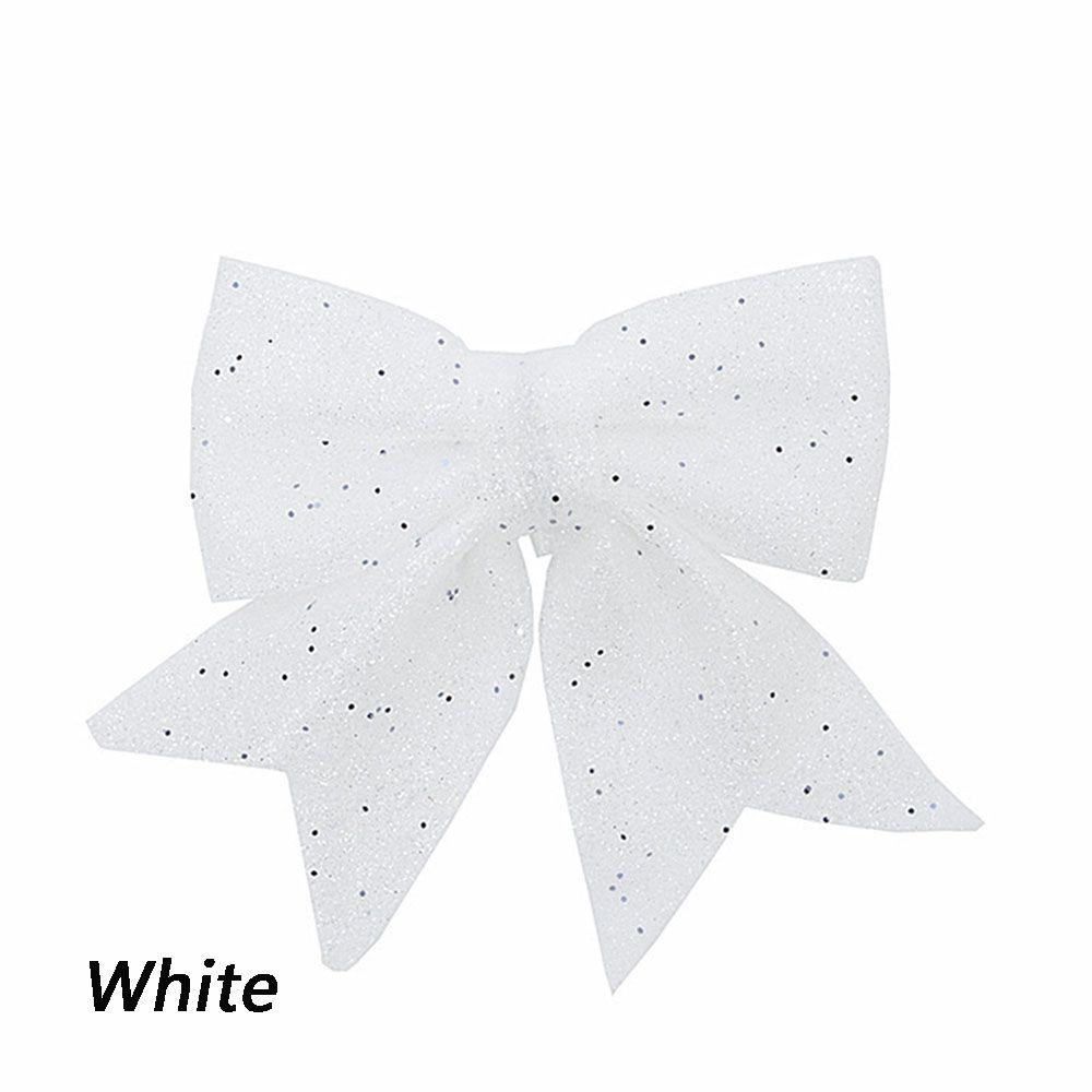 Hanging Decoration Pearl Cotton Gold Powder Bowknot Large Gold Shiny Bow Christmas Bow Big Bow-Tie