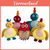 Новая анимированная плюшевая игрушка Twirlwoos для малышей, мягкая и очаровательная фигурка мультяшной птички, детский подарок