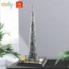 Wange Башня Бурдж-Халифа-Дубай Объединенные Арабские Эмираты Здание MOC Игрушка Образовательный Конструктор Детский Подарок №4222