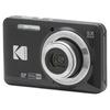 KODAK PIXPRO Easy To Use Zoom FZ55-BK 16MP Digital Camera 5x Optical Zoom Wide Angle 28mm 2.7 Inch LCD Screen (Black)