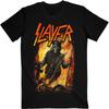 26 Slayer Aftermath Футболка S-XXL Футболка Трэш-метал Официальный мерч группы Унисекс Футболка