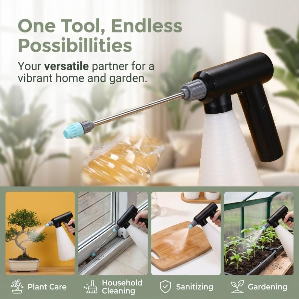 Portable Automatic Spray Bottle Universal Irrigation Sprayer Electric Sprayer Bonsai Home
