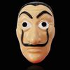 Halloween Cosplay Costume Money Heist Dali Costume Red Jumpsuit Clown