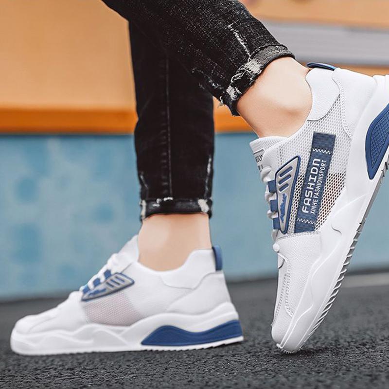 Board Shoes Men's Summer Mesh Breathable Sports Casual Shoes Youth All-match Canvas Men's Shoes