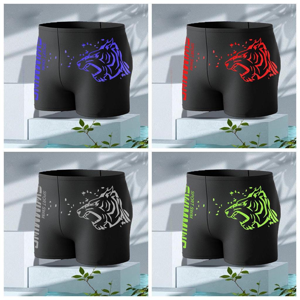 Мужские быстросохнущие нейлоновые плавки - Simple Fashion Hot Spring Swimwear