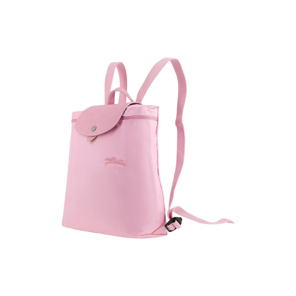Longchamp Рюкзак Le Pliage Green с отделкой из коровьей кожи Женский Розовый 1699919P75