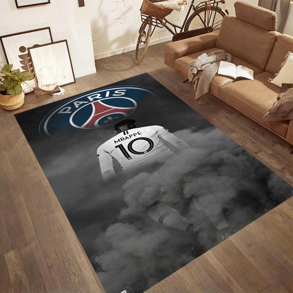 Paris Saint Germain Area Rug Suitable For Dining Room Bedrooms Outdoor Study Room Antislip Carpet Office Home Decor Wedding Party Gift