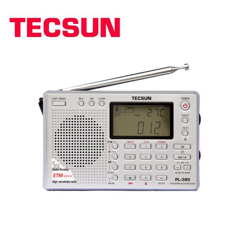 Tecsun PL-380 Полнодиапазонный цифровой стерео портативный FM-радиоприемник