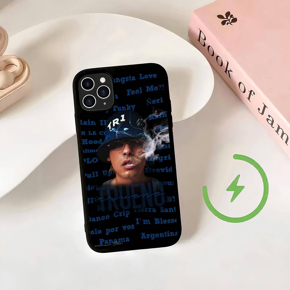 Singer Trueno Magnetic Wireless Charge Phone Case For iPhone 14 13 12 11 15 16 17 Pro Max Magnetic Cover