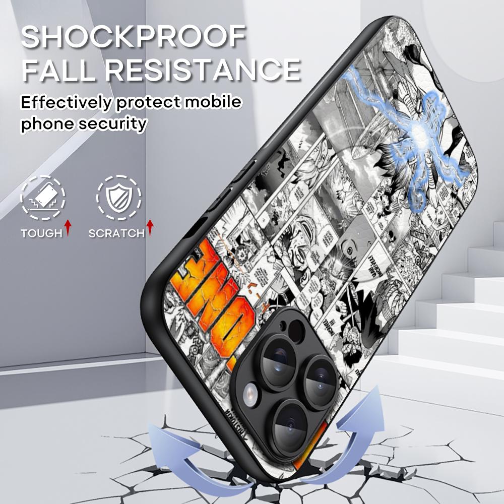 Популярное аниме Dr.STONE Чехол для телефона для iPhone 16 15 14 13 12 11 Plus Pro Max Высококачественный Роскошный Magsafe Овечья кожа