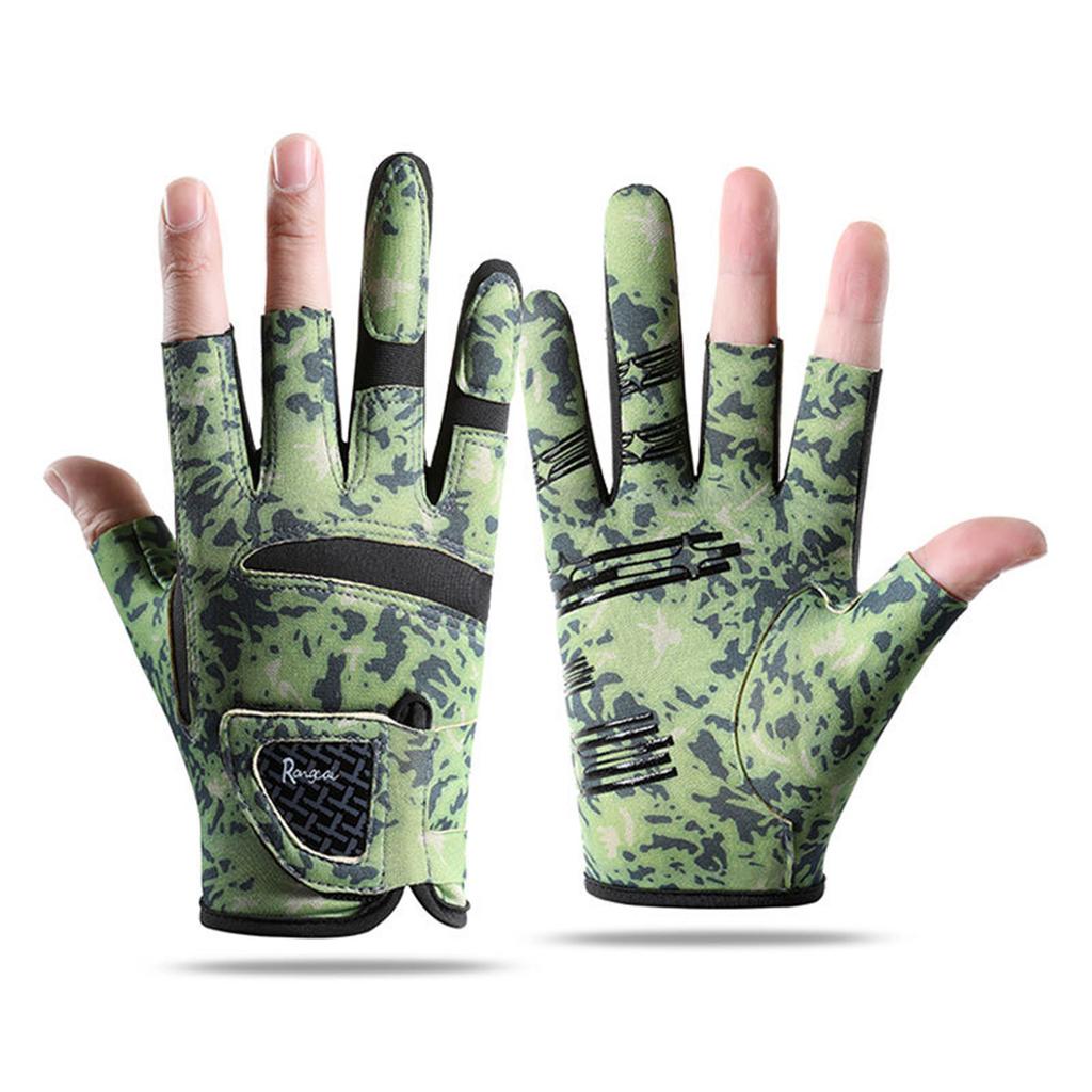 Мужские перчатки для охоты, легкие перчатки без пальцев, для активного отдыха, противотуманные