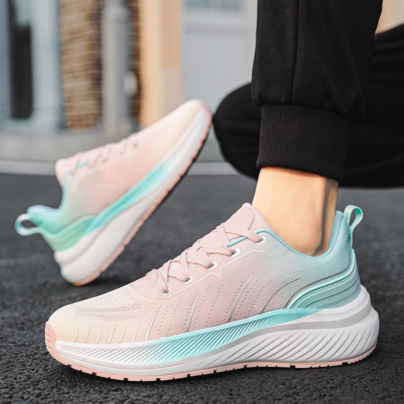 Кроссовки унисекс, сверхлегкие противоскользящие кроссовки для бега на открытом воздухе, теннисные женские кроссовки