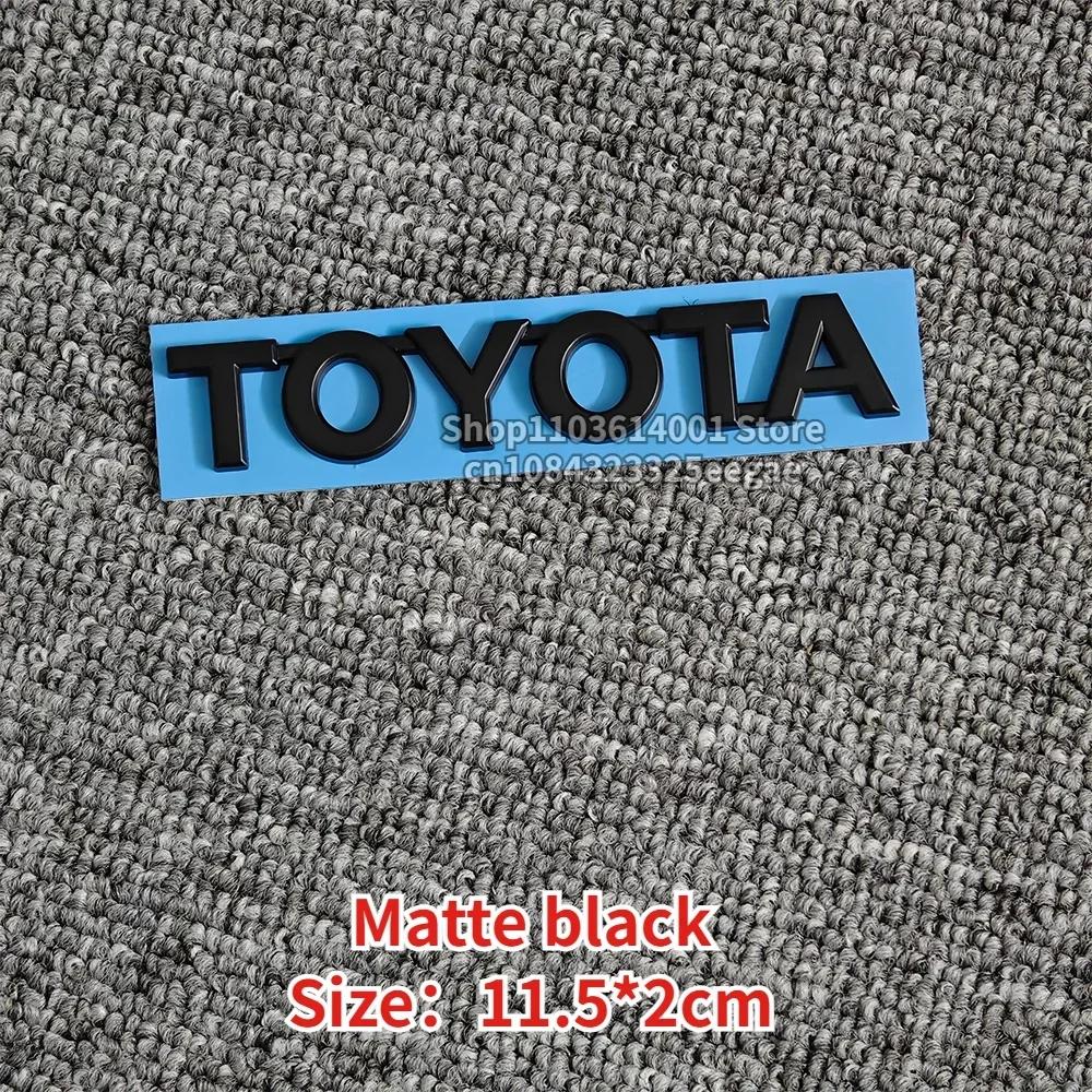 Задний значок-буква на багажник для замены Toyota RAV4 Corolla Camry Prado REIZ CHR 86 Avalon Highlander Verso Tacoma