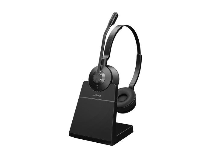 Micro-casque - DECT - Sans Fil - USB-A Via Adaptateur DECT - Jabra - Jabra Engage 55 SE Stereo - Micro-casque - Sur-oreille - DECT