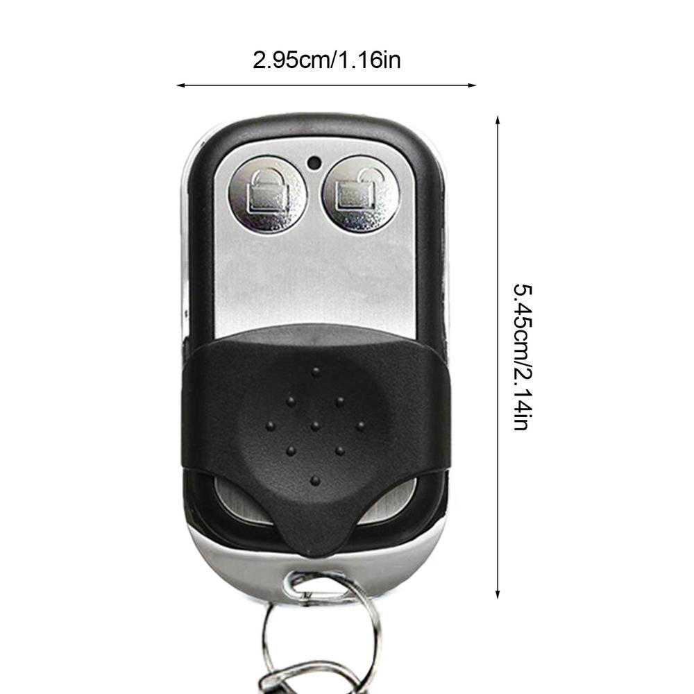 Дубликатор пульта дистанционного управления гаражными воротами 433 МГц Кодовый граббер Клон Фиксированный обучаемый Дубликатор с плавающим кодом Аксессуары для гаражных автомобилей