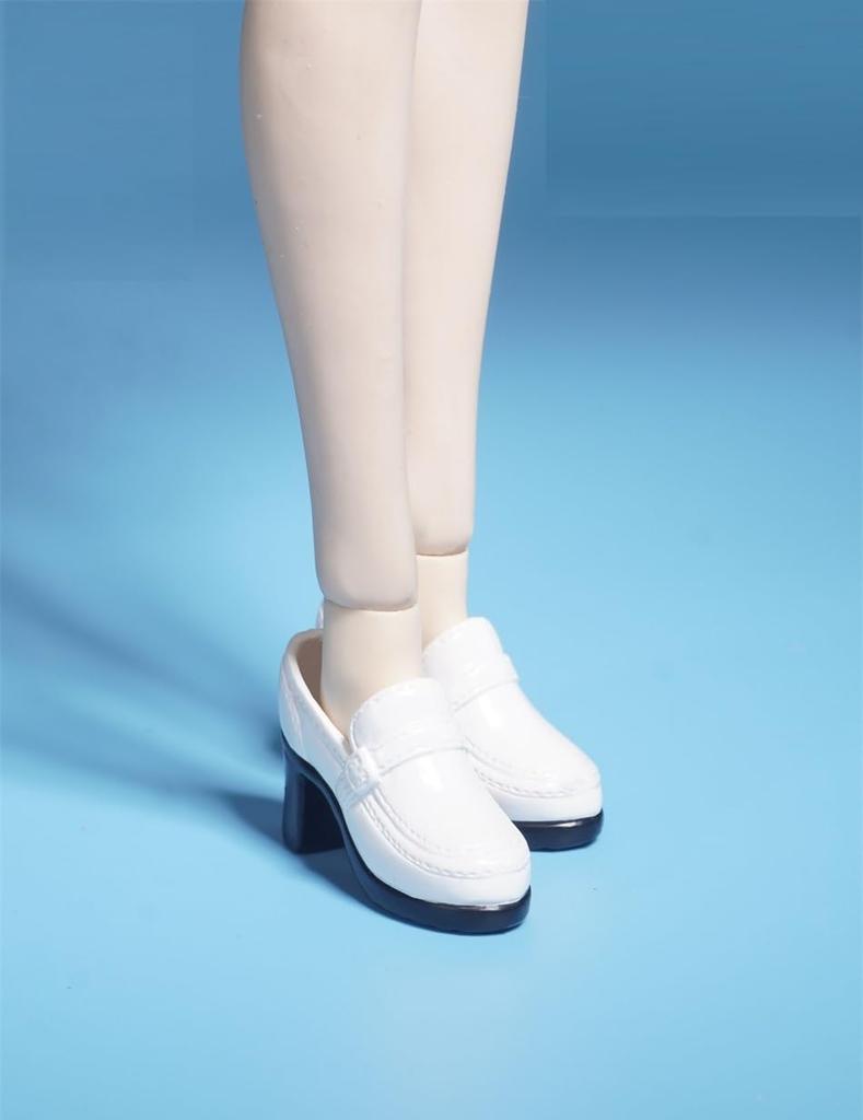 Фигурка для TBLeague Body SAtoys SA054 Красивая женская модная школьница JK Кожаные туфли на высоком каблуке Голова и одежда Не