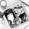 JW78 Naruto Comic Black Soft Case for Samsung Note 20 Lite S24 Ultra S23 A03 A05 A06 A11 A71 A15 A16 A13 A24 A25 A33 A52 A53 A50 M55 M35 Plus