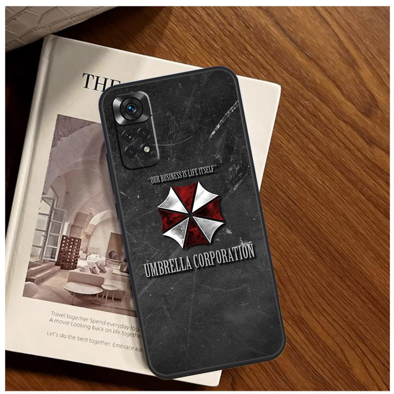 Чехол Umbrella Corporation для Xiaomi Redmi Note 13 11 10 9 8 12 Pro Plus 12S 11S 10S 9S 10A 9C 10C 12C 13C Funda