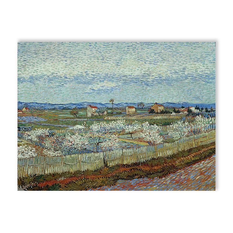Van Gogh Classic Art Prints Abstract Sunflowers Starry Night Poster Classic Art Decorative s Bedroom Hallway Home Deco