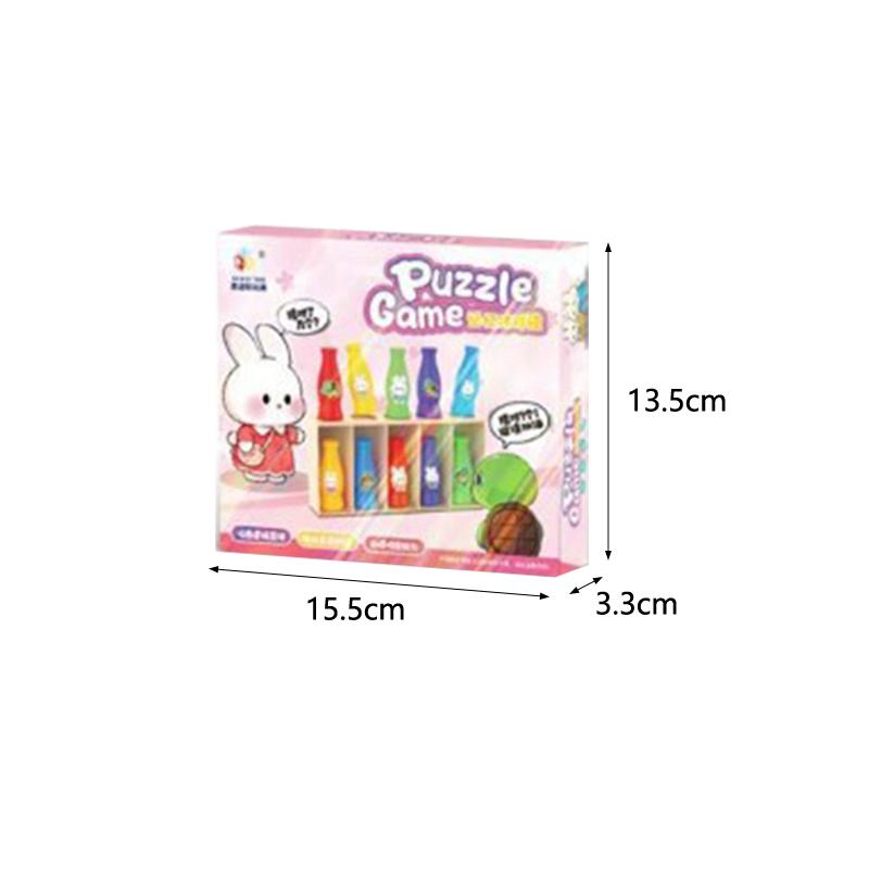 Бутылочка Памяти Настольная Игра-Сопоставление Детская Головоломка Интерактивная Игрушка для Родителей и Детей