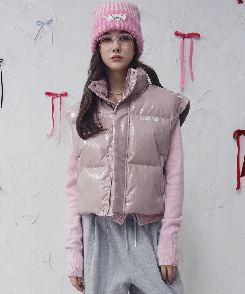 Жизнерадостный пуховый жилет Joie Розовый