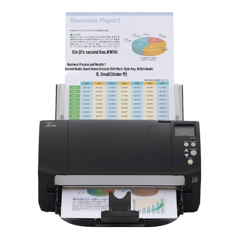 Fujitsu Fi-7160 A4 Color Duplex Document Scanner CN plug (adapter included)