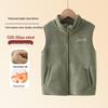 Children's Fleece-Lined Winter Vest for Boys and Girls - Warm School Uniform Outerwear.