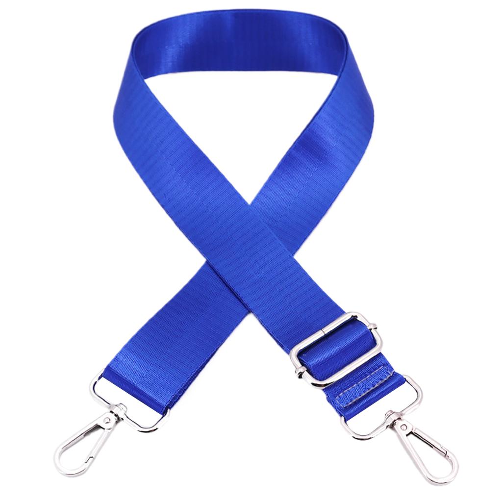 Ремень через плечо Широкий плечевой ремень Холщовый сменный ремень Регулируемый Однотонный Ремешок для сумки Аксессуары для сумки