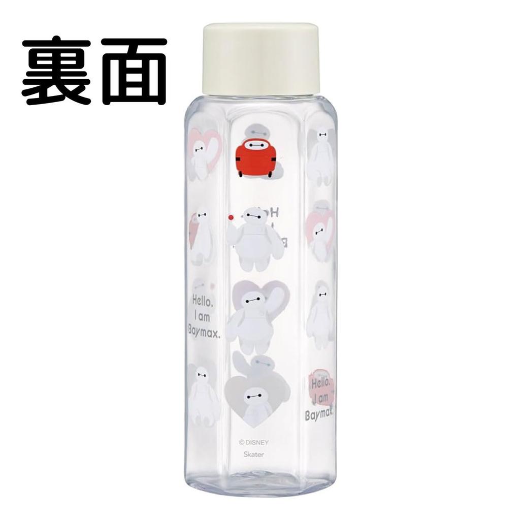 Бутылка для питья Skater Hexagonal Water Disney Baymax, Пластик, Для сушки феном, Легкая, 350 мл, Сладкая, PDH4-A