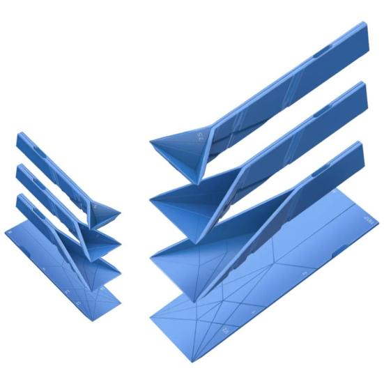 1/2/4 шт 7.5/15/30 мл 3-в-1 плоская мерная ложка портативная многофункциональная складная мерная ложка для сухих жидких ингредиентов кухонные гаджеты