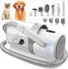 Pet Products Vacuum Cleaner Cat Dog Comb Shaving Hair Suction Machine Electric Push Shear Set