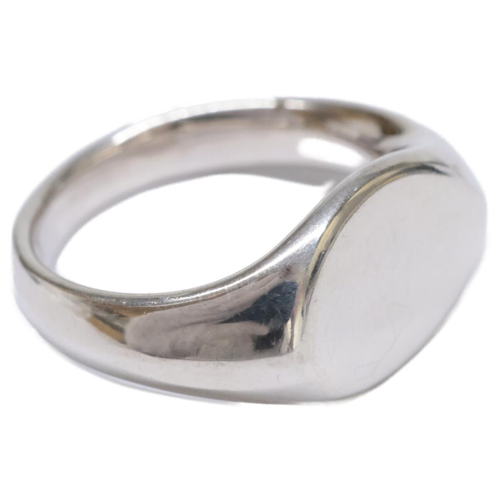 ТИФФАНИ&Ко. Винтажное овальное кольцо-печатка 925 пробы серебро б/у