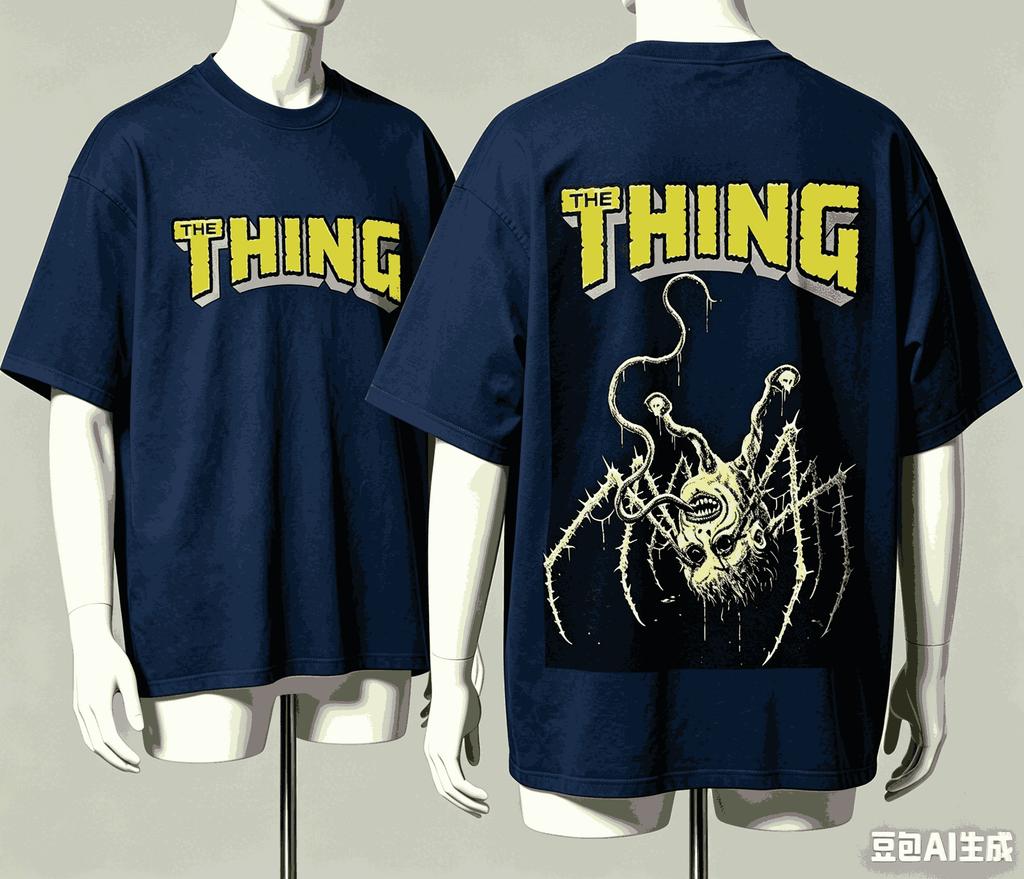The Thing For Fan Gift Tshirt Unisex Unisex Harajuku Oversized Unisex Short Sleeve Streetwear High Quality Couples Soft Comfortable