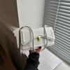 Модная сумка через плечо цвета конфет, повседневная, большая вместительная сумка подмышкой, новая летняя, простая и модная, ручная, маленькая квадратная сумка